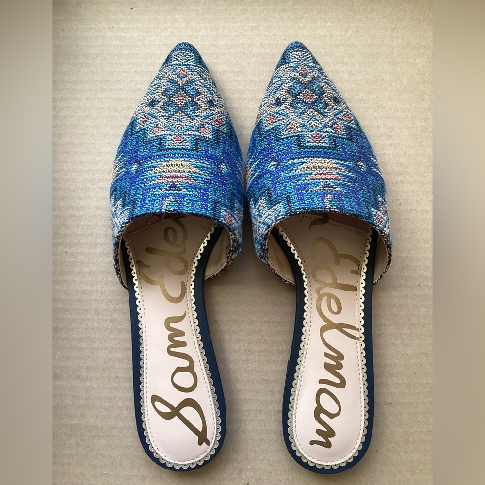 Sam Edelman Rumi Multicolor Patterned Women's Mules